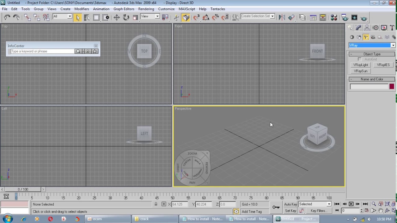 rpc for 3ds max 2009 64 bit